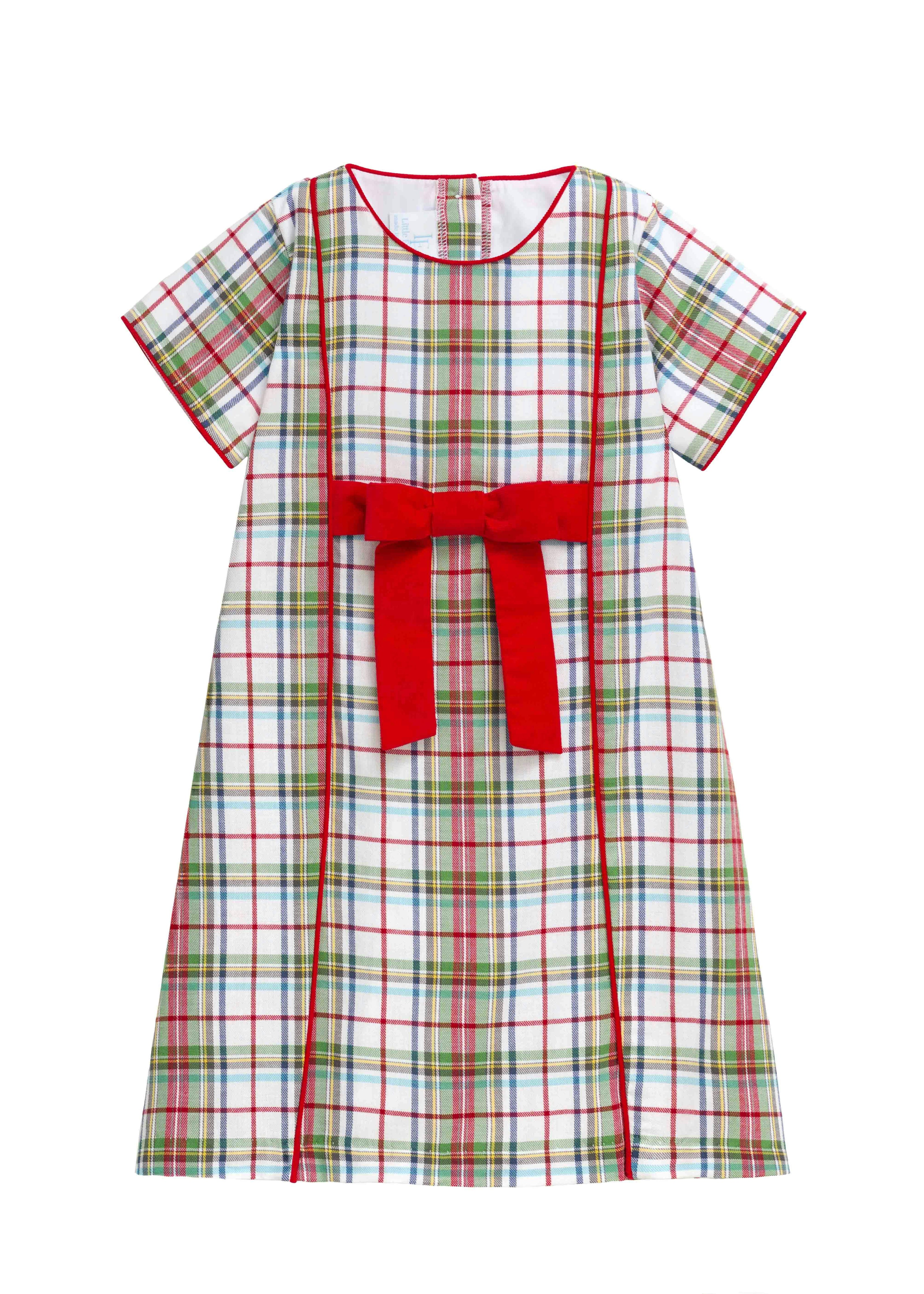 Cora Dress - Douglas Plaid