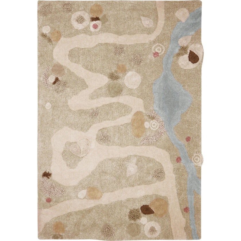 Washable Rug Path