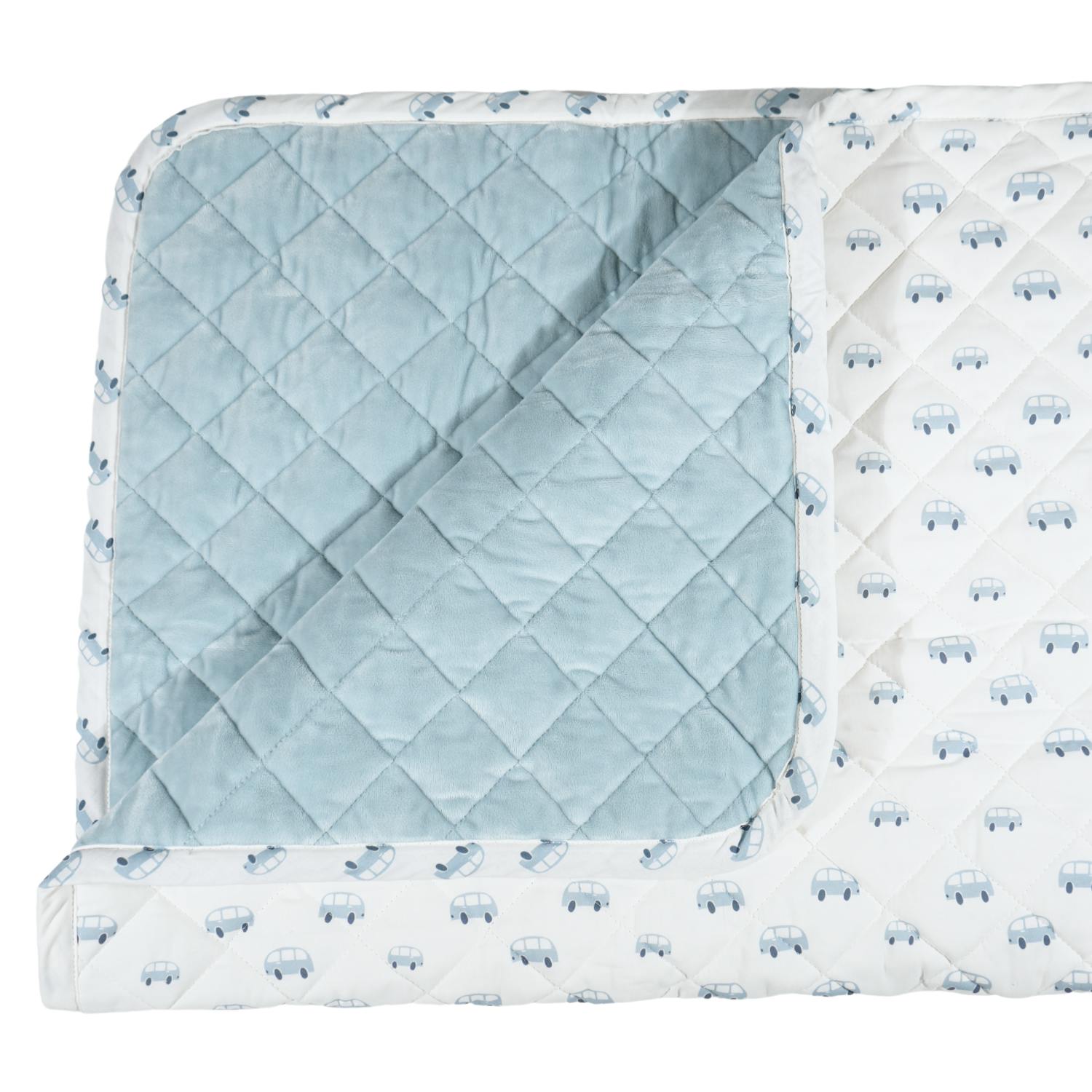 GooseWaddle Super Soft Play Mats - Cotton and Super Soft Quilted (Reversible)