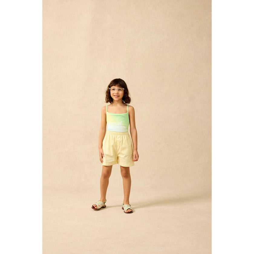 Crossback Swimsuit in Rainbow Sherbet