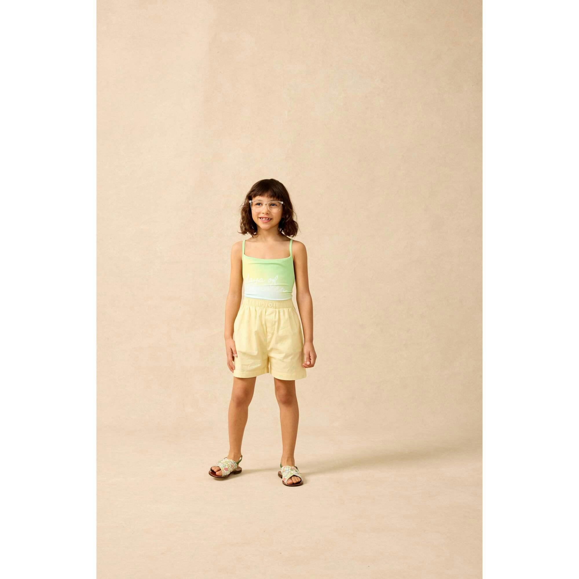 Crossback Swimsuit in Rainbow Sherbet