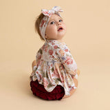 Kristiana Peplum Ruffled Bummie Set