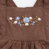 Hazel Floral - Pinafore Dress and Long Sleeve Bodysuit Set