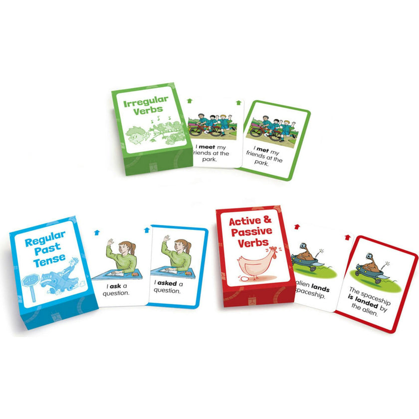 Verb Flashcards for 4th/5th Grade