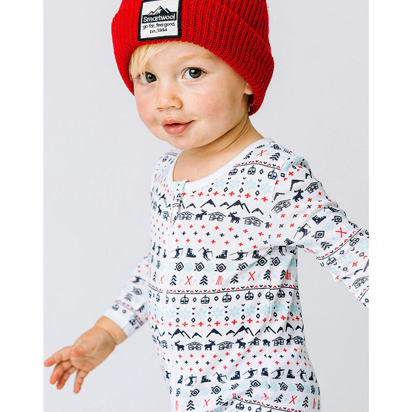 The Organic Zipper Footie [Ski Club]