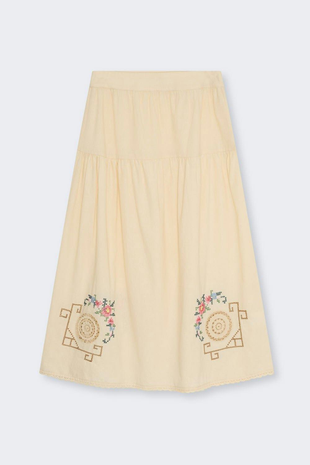 Narcise Woman Skirt Ecru