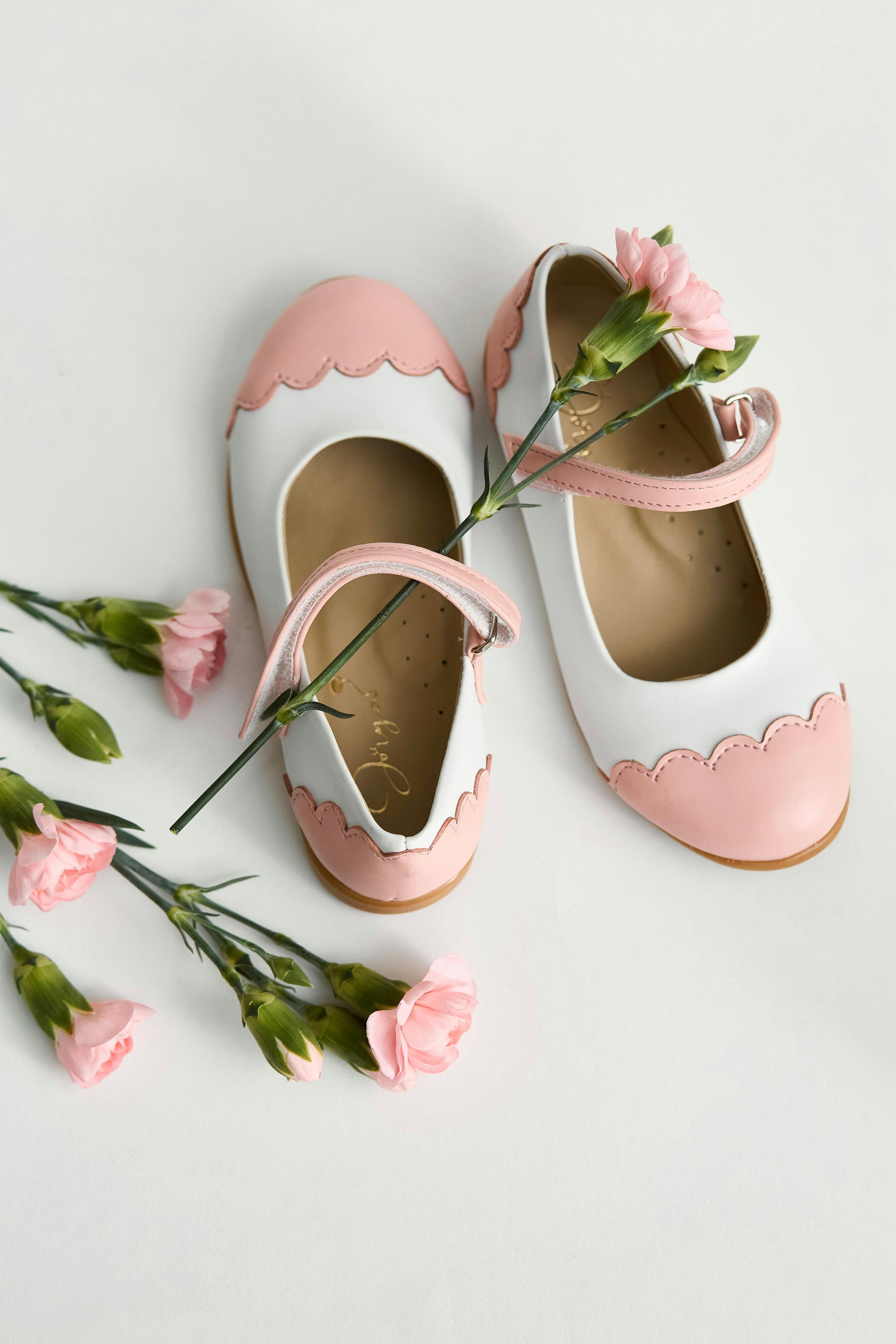 Camellia Mary Jane Shoes
