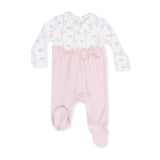 Dainty Buds and Bows - Bow Footie