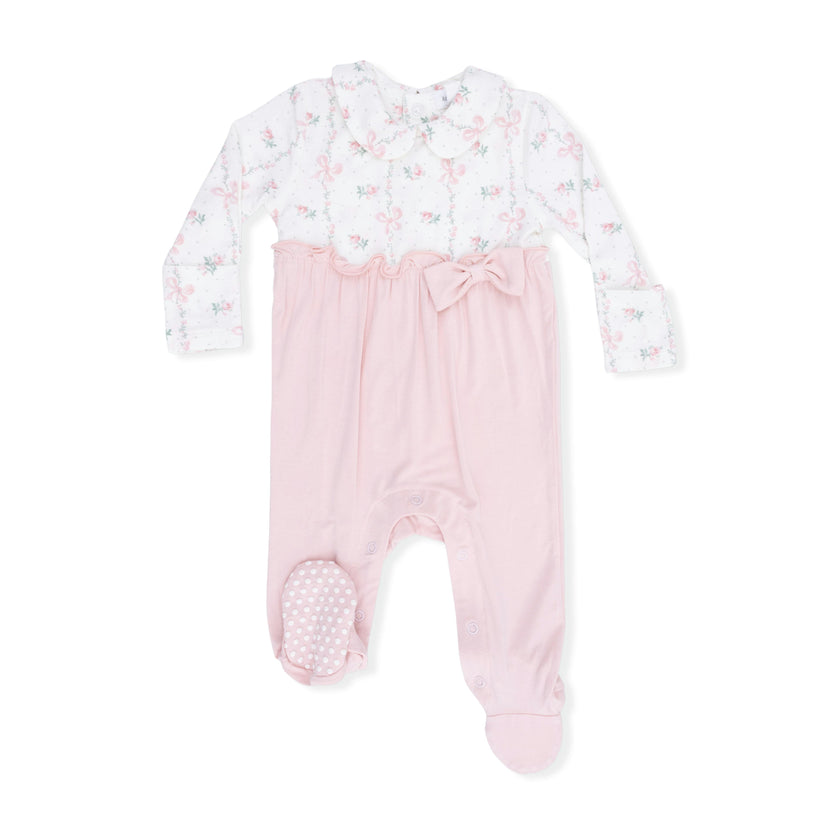 Dainty Buds and Bows - Bow Footie