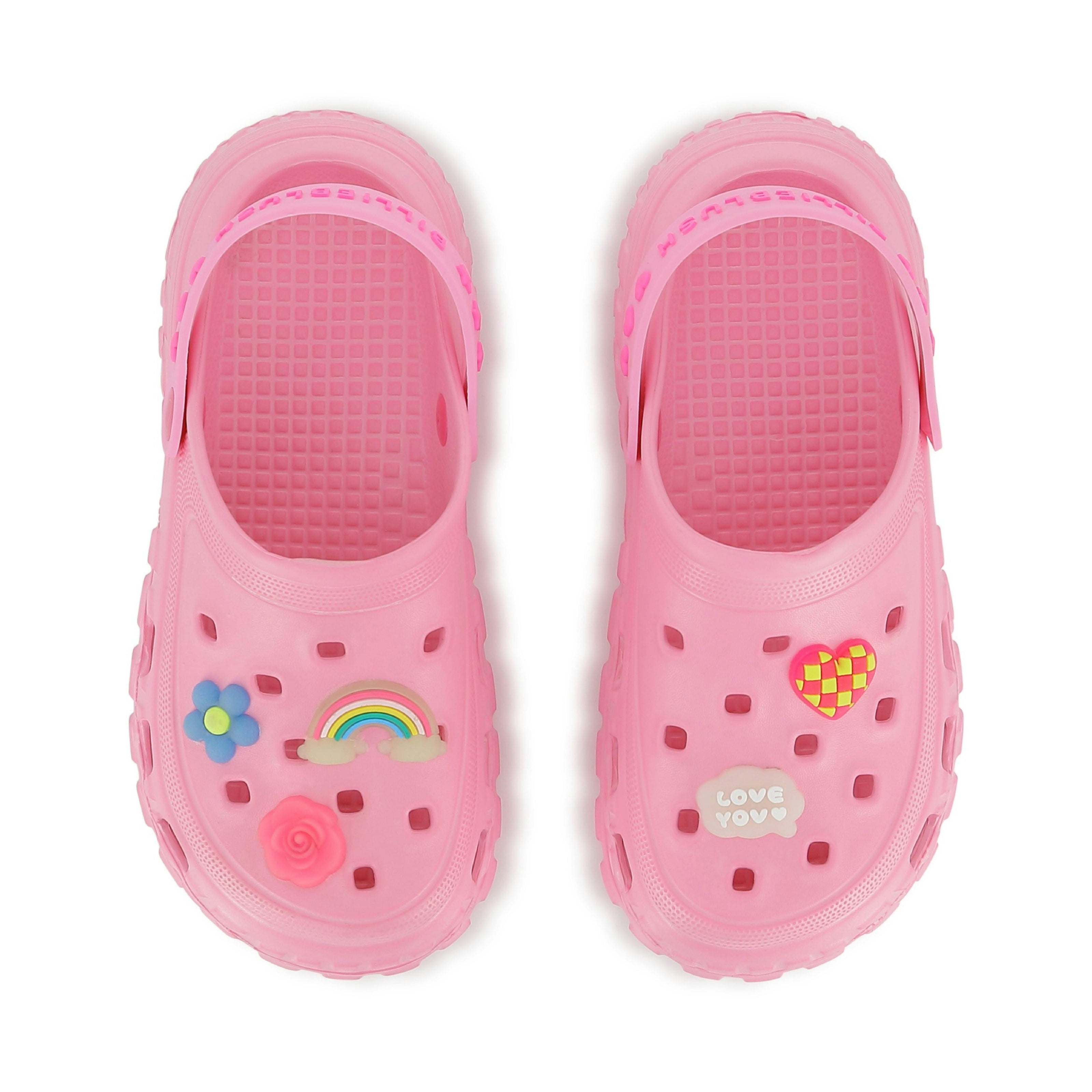 Pink Charm Clogs