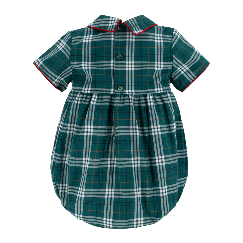 Angelo Boy Bubble - Green Tartan
