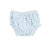 Tiny Cherry Stripe - Top with Bows and Ruffle Leg Bloomer