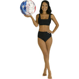 Stars & Stripes 19" Jumbo Beach Ball with Glitter