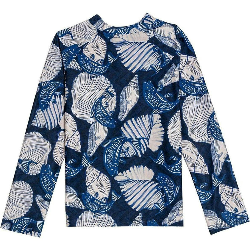 Noah Kids’ Rashguard, Blue