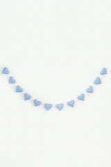 Heart Garland (Serenity Blue)
