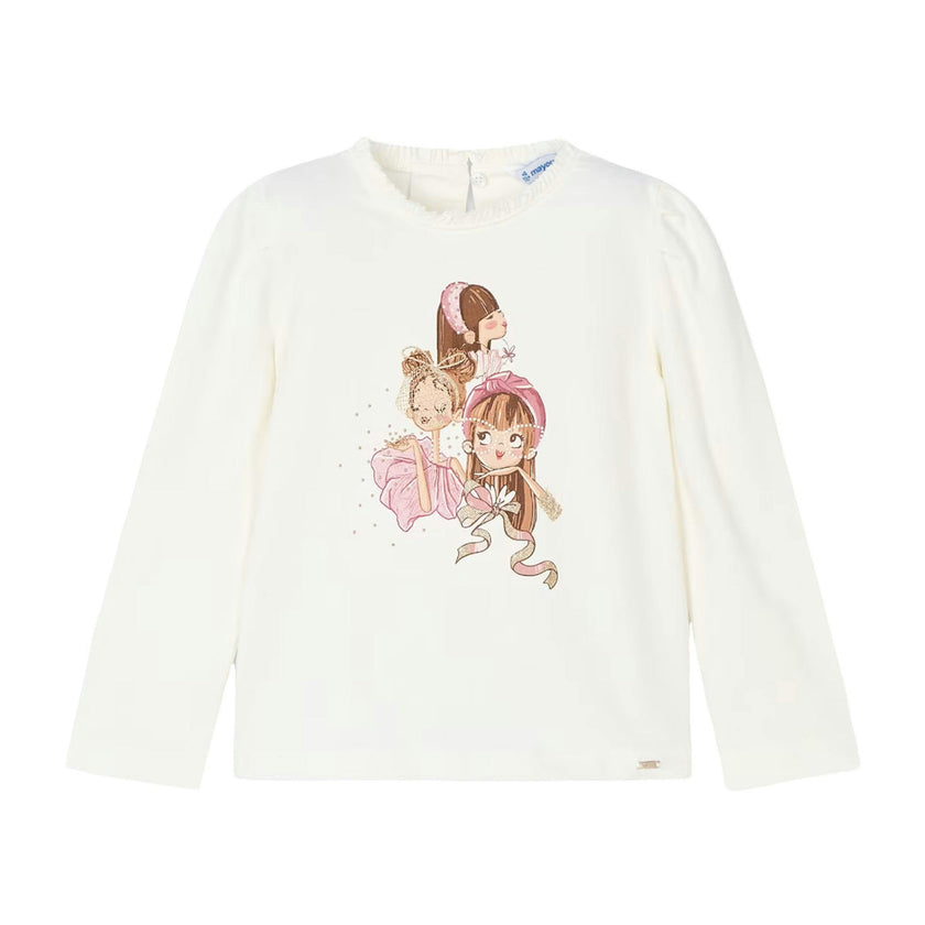 Ivory Blush Trio Graphic T-Shirt