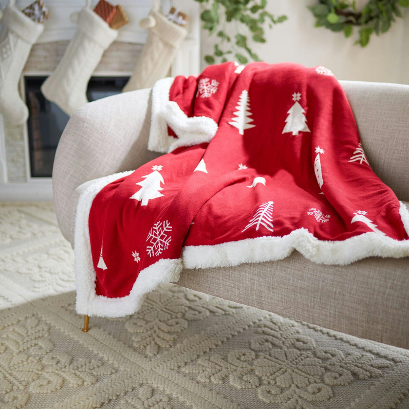 Cedar Sherpa Throw