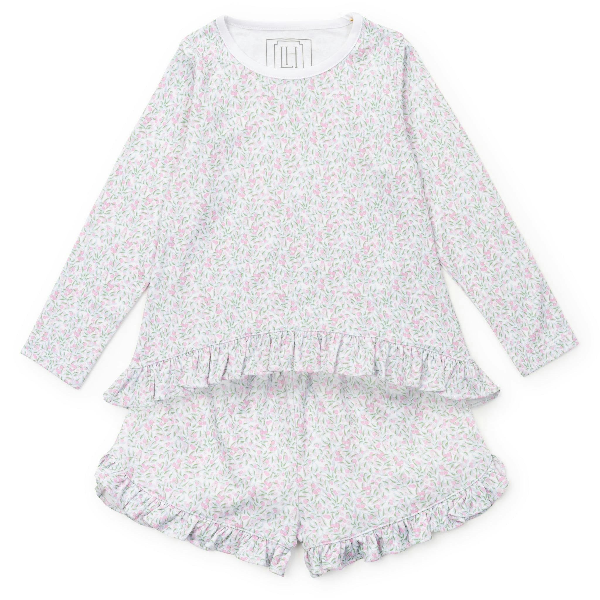 Rorie Girls' Short Set - Garden Soiree