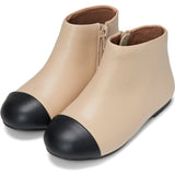 Chiara 2.0 Retro 2-Coloured Leather Boots