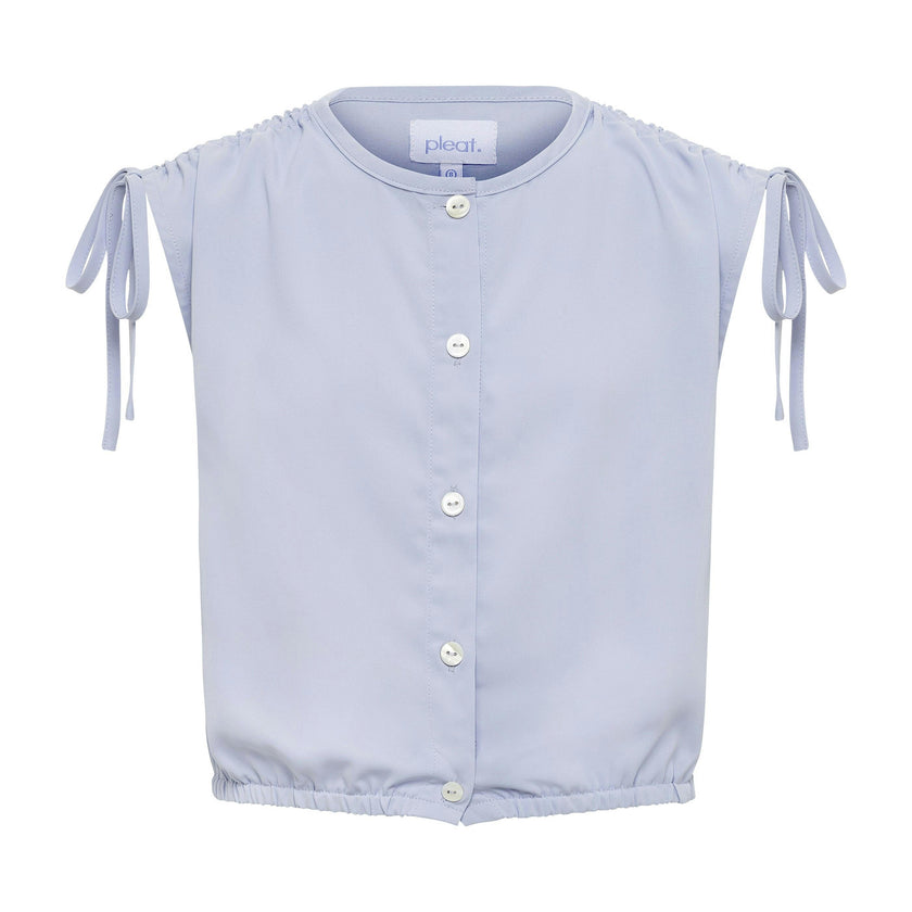 Maggie Top Pleat Blue