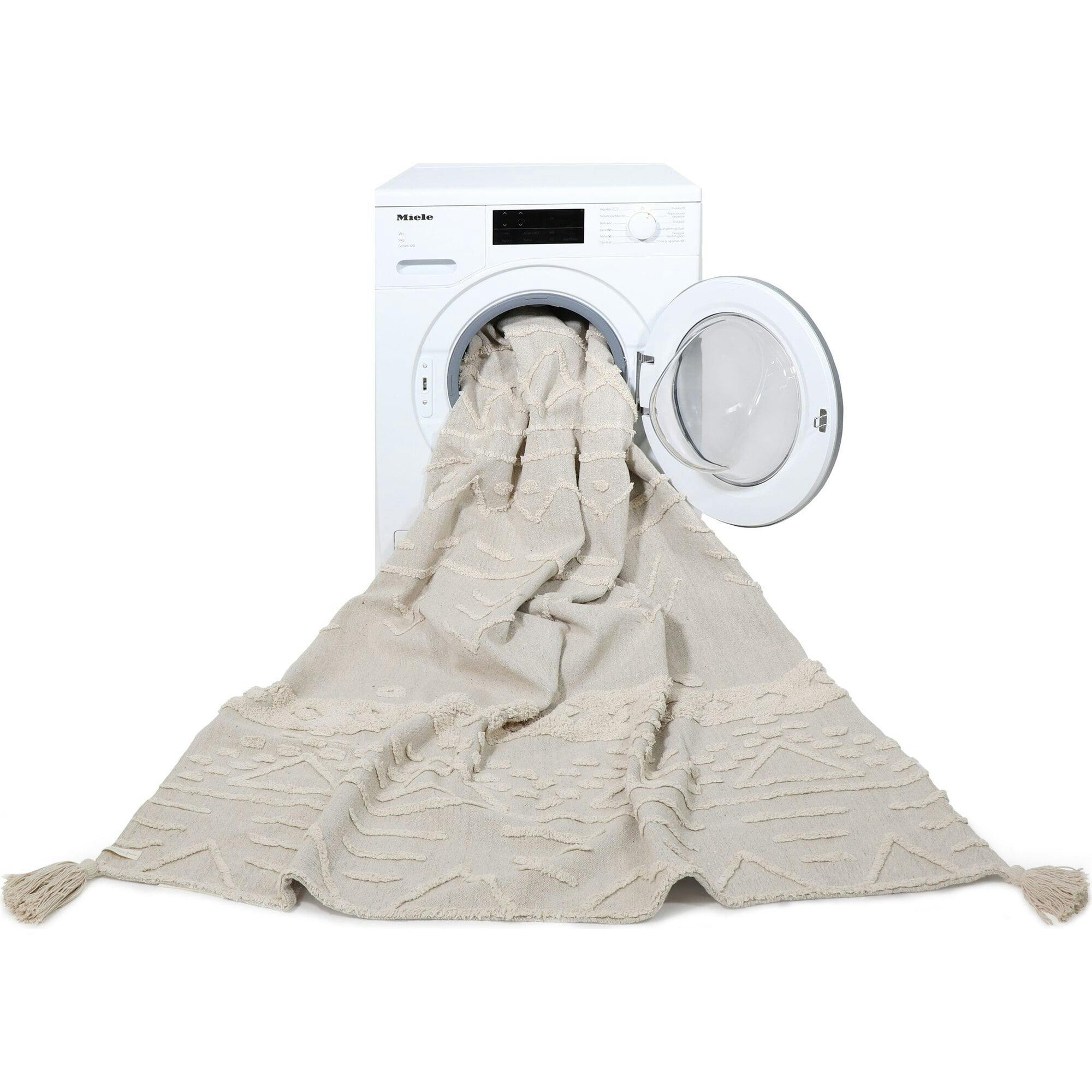Tribu Washable Rug, Natural