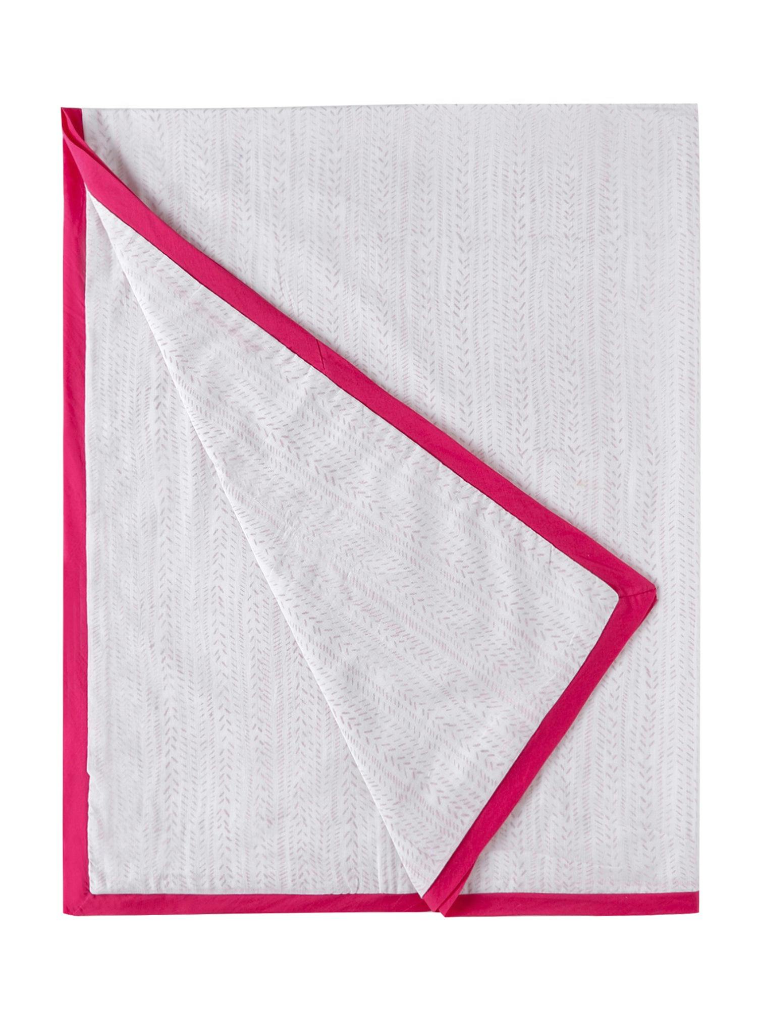 Block-Printed Cotton Dohar