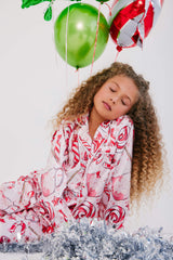Women's Sweet Winter Silky Set