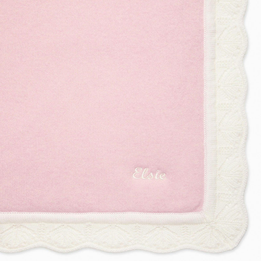 Cashmere Blanket in Pink