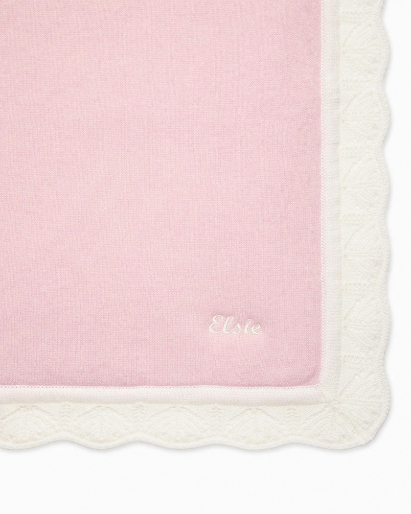 Cashmere Blanket in Pink