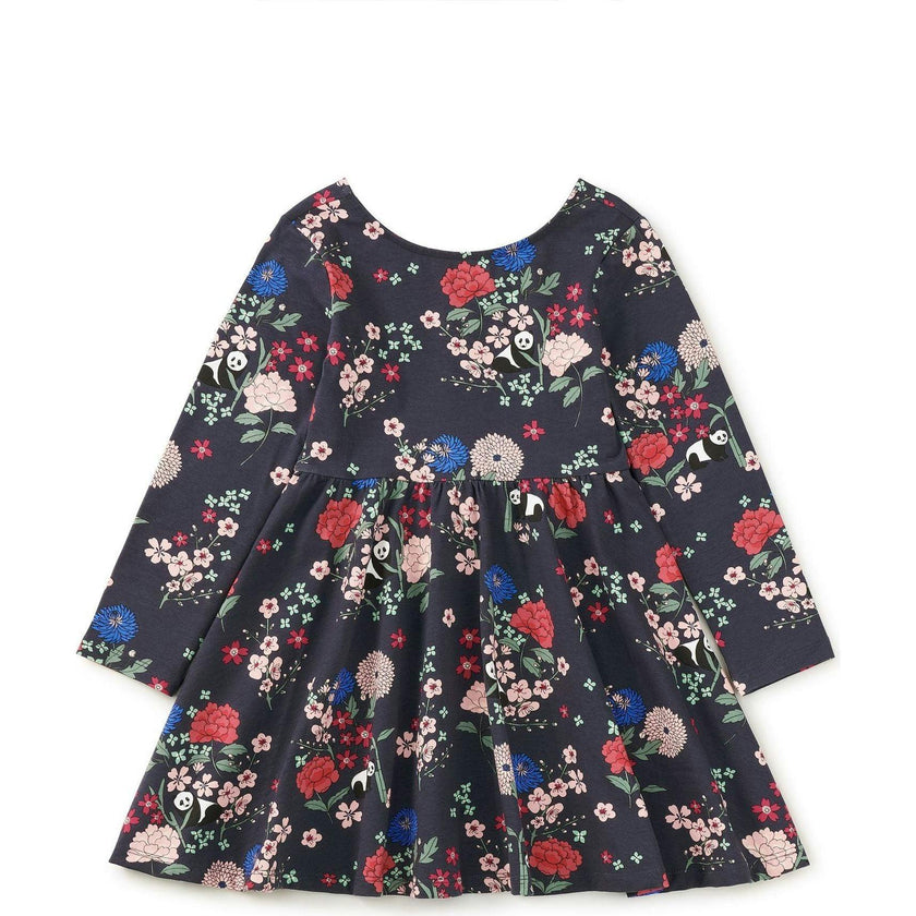 Printed Ballet Dress, Blue