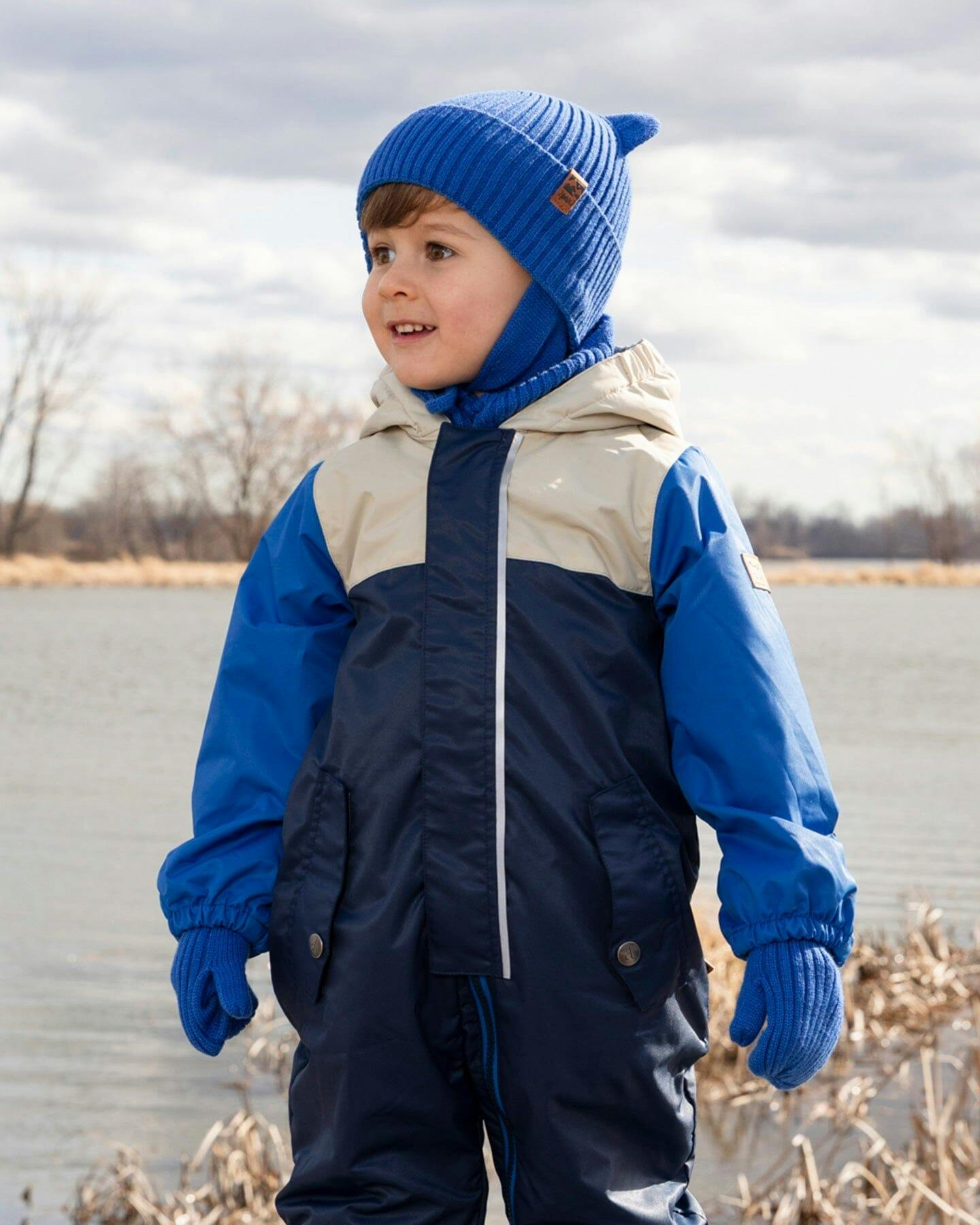 Baby Knit Hat Royal Blue