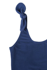 Georgia One Piece Towelling Swimsuit Spaceblue