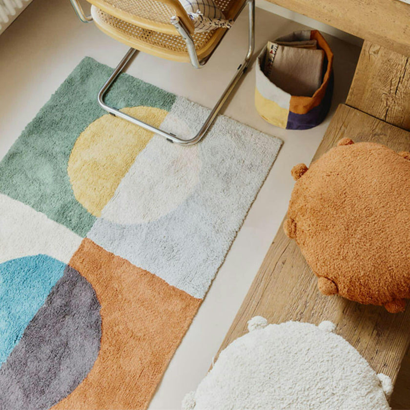 Washable Rug Illusion Lens, Multi
