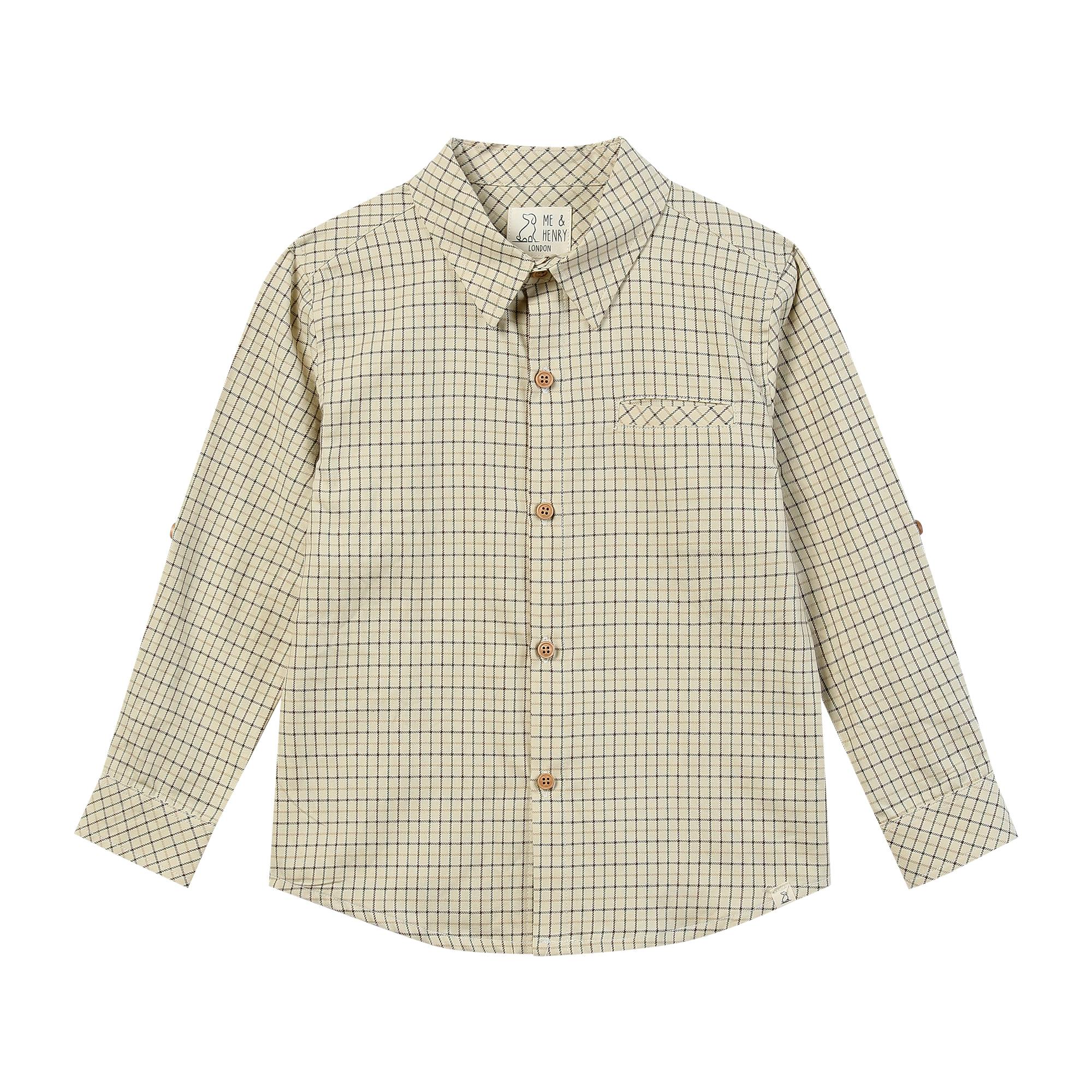 ATWOOD woven shirt cream country paid