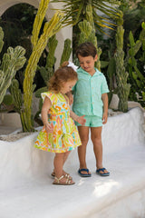 The Future Sea Suite - Boys Linen Shirt