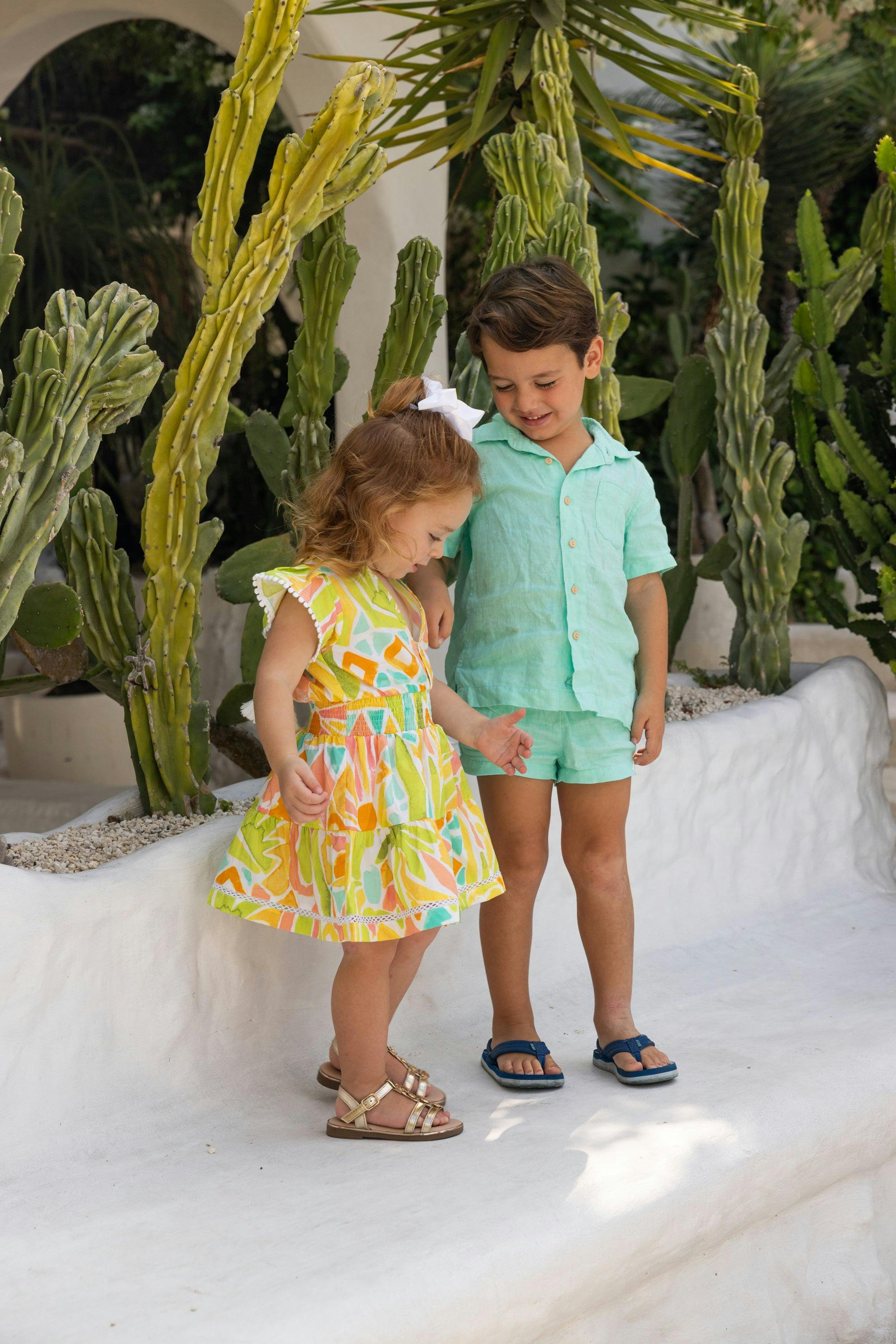 The Desert Island - Cotton Girls Dress