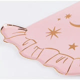 Pink Witch Hat Plates