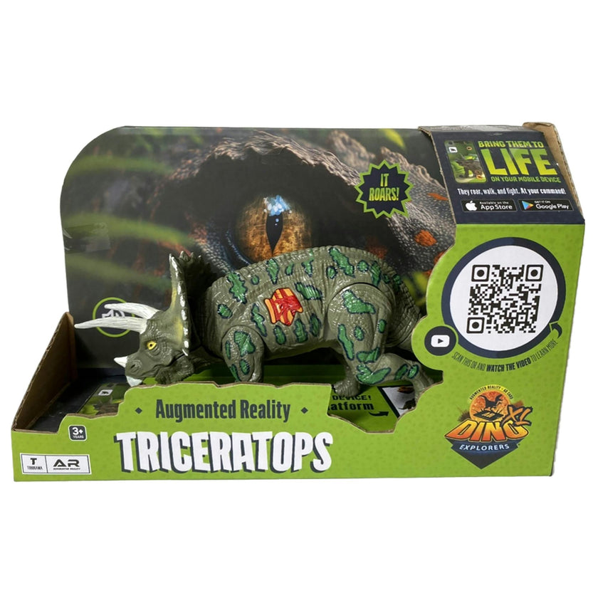 AR Dino Explorer Combo: Triceratops - XL & Brick