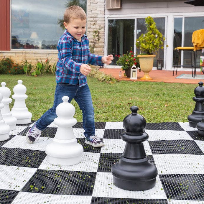 Rolly Chess Pieces, large