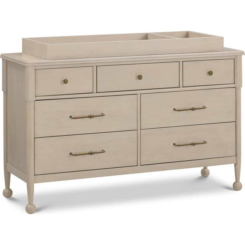 Universal Wide Removable Changing Tray in Washed Pine