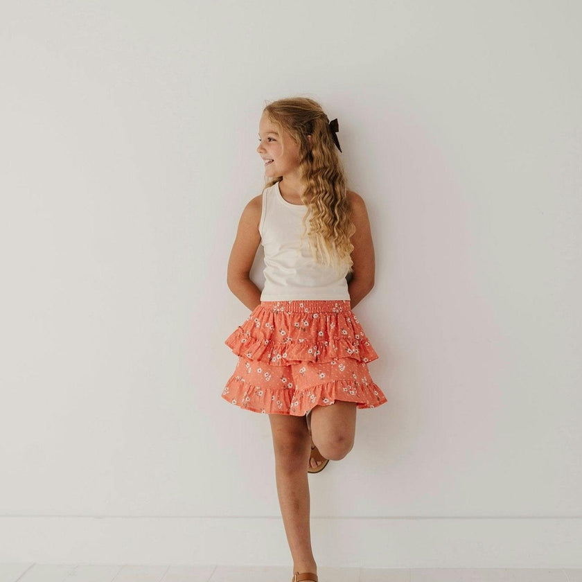 Ruffled Skirt