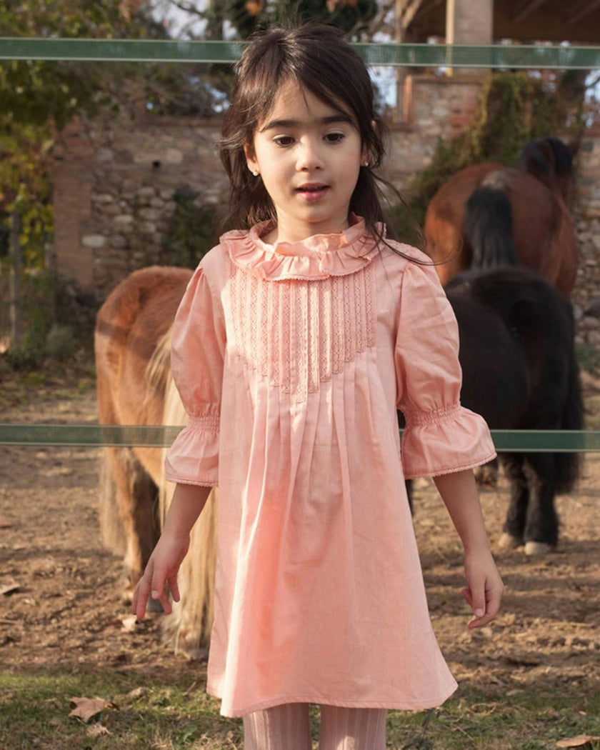 Julie Dress - Blush Pink
