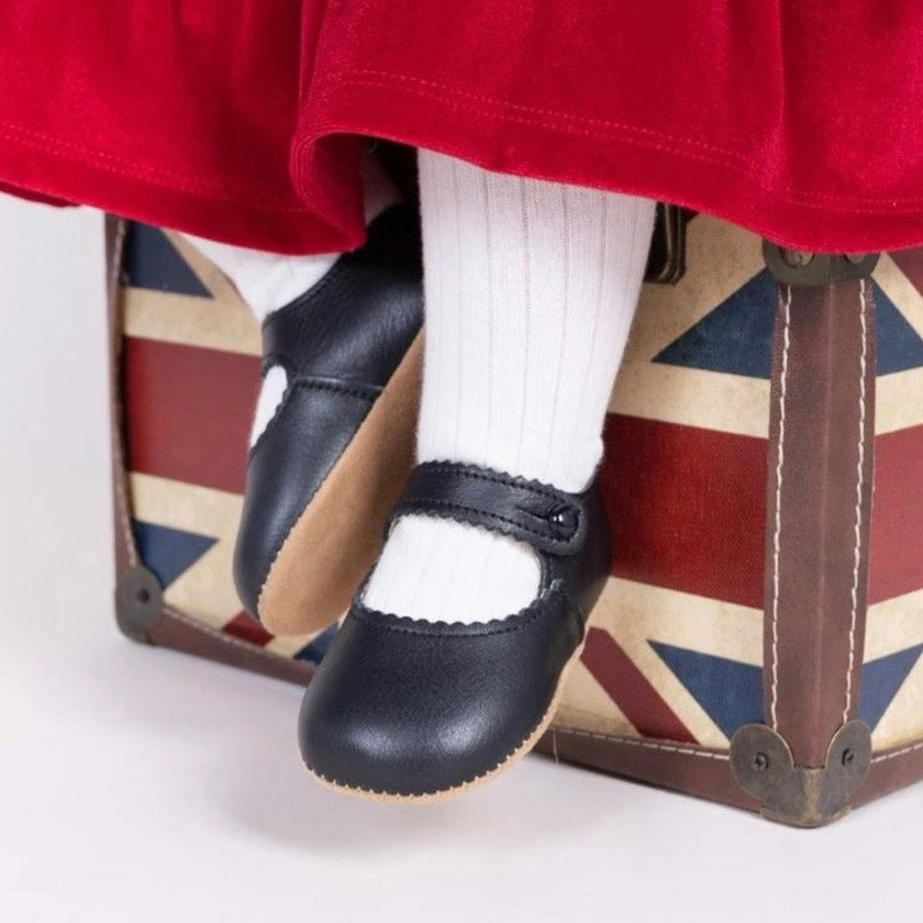 Emma Pre-Walker Baby Shoes - Navy