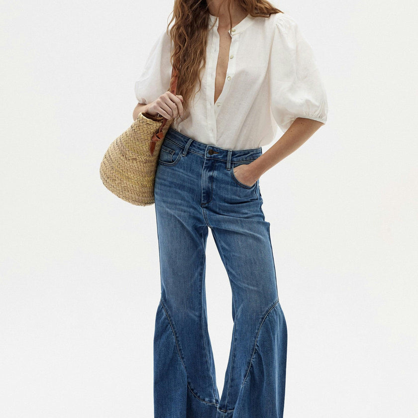 Gypsy Denim Pants - Washed Indigo