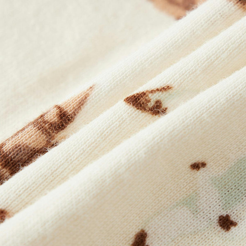 Sandcastle Organic Cotton Zipper Pajama