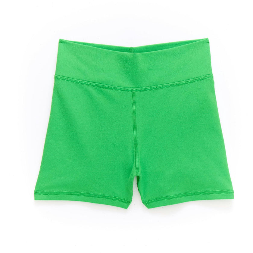 Girls Shorts in Spring Green