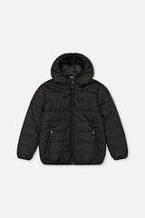 Insulating Quilted Mid-Season Jacket Black