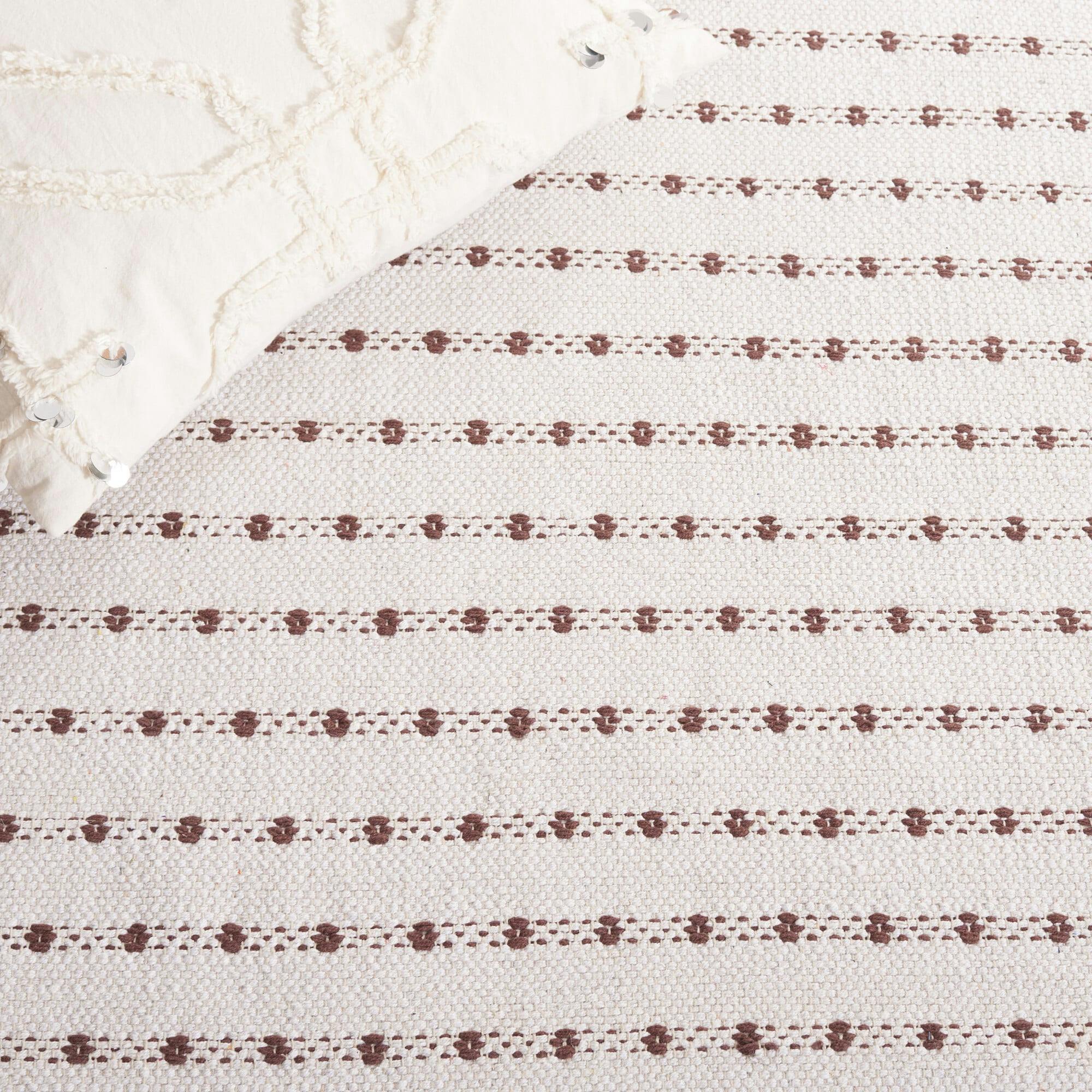 Montauk Dottie Rug, Brown