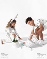 Bunny Garden Bamboo Kids Pajamas