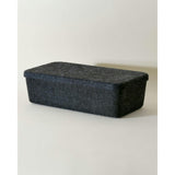 The Sculpted Bin - Long with Lid